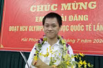 Gặp gỡ nam sinh Hải Phòng đoạt huy chương Vàng Olympic Hoá học quốc tế