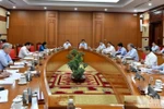 Tổng Bí thư, Chủ tịch nước chủ trì họp Bộ Chính trị khắc phục hậu quả bão số 3*