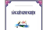 Vì sao hiệu trưởng, giáo viên đều tích cực viết sáng kiến kinh nghiệm?