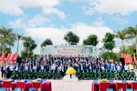 UNETI tổ chức trồng cây "Chung tay vun trồng tương lai – Vì Nhà trường xanh’