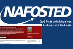 Bài báo khoa học là sản phẩm đề tài Quỹ NAFOSTED tài trợ bị gỡ: Quỹ nói gì?