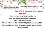 TPHCM: Cụm 4 tổ chức dự giờ giữa các trường, GV than phiền, Cụm trưởng nói gì?