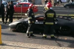 'Siêu bò' Lamborghini Murcielago gặp nạn, hai người bị thương