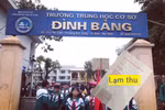 Hiệu trưởng Trường Đình Bảng yêu cầu giáo viên dừng thu các khoản, chờ phê duyệt