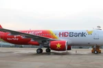 Đội tàu bay sinh động của Vietjet sơn gì?