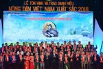 Vinh danh 63 nông dân Việt Nam xuất sắc năm 2017