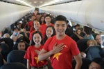 Bất ngờ với chuyến bay “Nối vòng tay lớn” của Vietjet