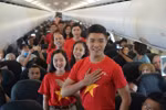 Bất ngờ với chuyến bay “Nối vòng tay lớn” của Vietjet