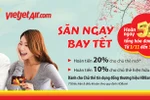 Từng bừng giảm ngay giá vé Vietjet khi mở thẻ visa