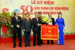 Bộ trưởng Tiến: “Bộ Y tế đánh giá cao những thành tựu Bệnh viện E đã đạt được"