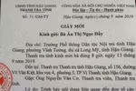 Hiệu trưởng mắng giáo viên "thần kinh có vấn đề" và dọa cho "thân bại danh liệt"