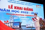 Trường Đại học Hàng hải Việt Nam khai giảng năm học mới 2022-2023
