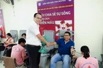 ĐH Hàng hải Việt Nam tổ chức ngày hội hiến máu "giọt hồng yêu thương"