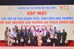 ĐH Hàng hải VN gặp mặt các thế hệ 'Xếp bút nghiên lên đường ra trận chiến đấu' 