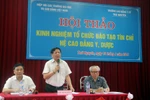 Các trường Cao đẳng Y – Dược đi tìm lời giải học chế tín chỉ
