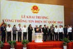 Ra mắt Cổng thông tin điện tử Quốc hội
