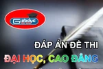 Đáp án Đề thi vào Đại học môn Toán khối B