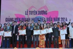 Tuyên dương 30 giảng viên là doanh nhân