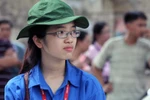 Rạng ngời sinh viên tình nguyện mùa thi