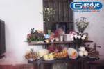 Những hình ảnh rớt nước mắt của gia đình hai cháu bé bị hại ở Sơn Tây