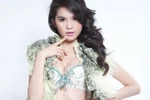 6 ảnh Ngọc Trinh với nội y và khăn voan cuốn hút