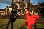 Ảnh cưới Vũ Thu Phương tại kỳ quan Angkor Wat