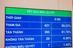 Quốc hội đồng ý miễn nhiệm Bộ trưởng Y tế với bà Nguyễn Thị Kim Tiến