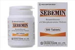 Sản xuất thuốc Sebemin kém chất lượng, Pharmix Corporation bị xử phạt