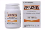 Đình chỉ lưu hành thuốc viên nén Sebemin