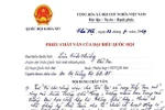 Đại biểu Lưu Bình Nhưỡng chất vấn Bộ trưởng Giáo dục việc đại học mở phổ thông