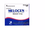 Thu hồi toàn quốc thuốc viên nén Ceteco Melocen 7,5
