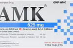 Thuốc viên nén bao phim AMK 625 không đạt chất lượng bị yêu cầu thu hồi