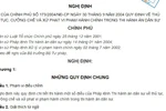 Bãi bỏ 9 văn bản quy phạm pháp luật do Chính phủ ban hành