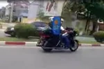 Video: "Đã mắt" với dàn môtô "khủng" trên đường phố Thái Nguyên