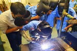 Ngành Hàn chật vật tuyển sinh vì thuộc nghề nặng nhọc, độc hại