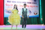 Chiêm ngưỡng những thiết kế thời trang tái chế của học sinh Hà Nội