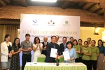 Trường Đại học Hòa Bình ký hợp tác đào tạo với Công ty cổ phần du lịch Tân Phú