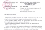 Bộ Giáo dục công bố đáp án các môn ở kỳ thi học sinh giỏi quốc gia 2023