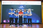 Đội thi SV tài năng kinh doanh số của Trường ĐH Hòa Bình vào TP.HCM nhận giải