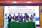 Trường ĐH Điện lực và Công ty CP Viễn thông FPT ký kết biên bản ghi nhớ hợp tác