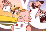 Rooney ưỡn ngực, dựng cổ áo, đạp cổ động viên