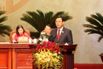 497/497 đại biểu giới thiệu bầu ông Vương Đình Huệ giữ chức Bí thư Thành uỷ