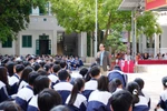 Giáo sư Nguyễn Lân Dũng thắp lửa khởi nghiệp cho học sinh trường Liên Hà 