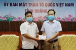 Thầy giáo trường làng dành toàn bộ tiền thưởng cho quỹ phòng chống COVID-19