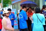 Quầy nước miễn phí tiếp sức mùa thi cho học trò Hà Nội 