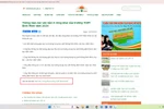 Biểu mẫu công khai THPT Bình Minh nhiều điểm "lạ", trường nói có thiếu sót