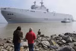 Pháp chế tạo xong tàu sân bay trực thăng lớp Mistral thứ hai cho Nga