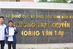 Giám đốc Sở GD Hòa Bình mong mỏi GS, PGS về công tác tại trường chuyên của tỉnh