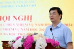 Giám đốc Sở GD&ĐT Tuyên Quang chia sẻ nỗ lực của địa phương để dạy và học tốt