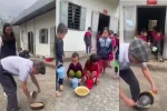 Cảnh học sinh ngồi giữa sân trường ăn trưa, Trưởng phòng GD Mèo Vạc nói gì?